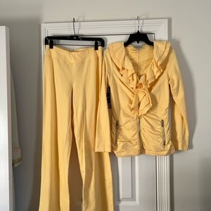Newman Marcus Exclusive yellow suit